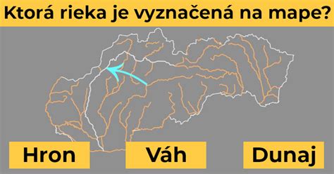 Slepá mapa nášho vodstva - Poznáte rieky Slovenska? | Interez.sk