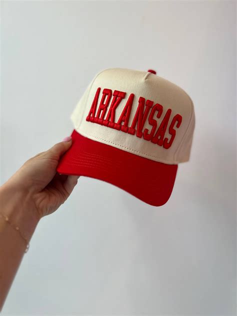 Arkansas Trucker Hat | Razorback Hat | Arkansas Razorback Snapback Hat