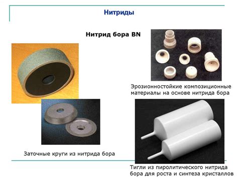Нитриды и их применение - презентация онлайн