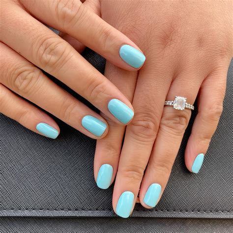pretty tiffany blue nail ideas  trends drexplains