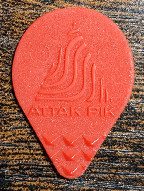Attack Pik from Attak Picks - Pickfetish: Pick Reviews and Guide.