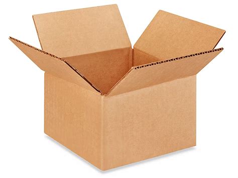6 x 6 x 4" Corrugated Boxes S-4061 - Uline