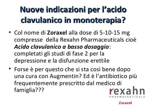 Acido clavulanico con la storia e le indicazioni all'uso