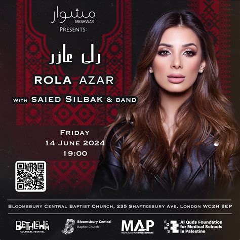 Rola Azar with Saied Silbak & Band - The Arab British Centre