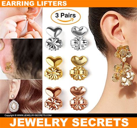 lift  earrings   ear lifters jewelry secrets