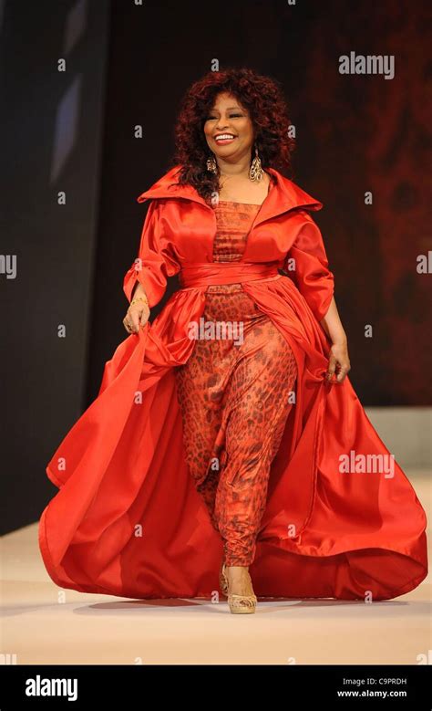 Chaka Khan on the runway for The 2012 Heart Truth Red Dress Collection ...