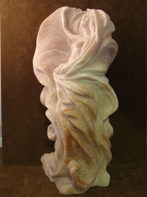 "dawn " carved alabaster by Kathy Vinson | Stone carving, Carving, Statue