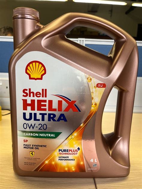 Shell helix ultra 0W20 new, Car Accessories, Accessories on Carousell