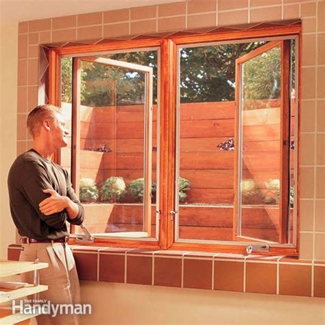 how to open basement window