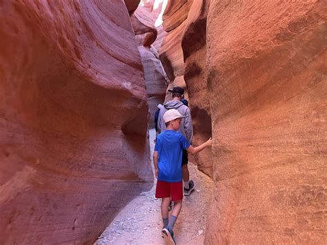 Peek A Boo Slot Canyon - Utah's Adventure Family