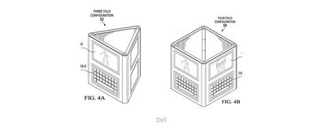 Dell запатентовал интересный устройство с гибким экраном