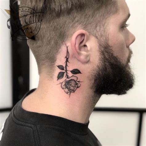 Fotos De Tatuagem No Pescoço - Tatuagem De Infinito No Pescoco Masculino