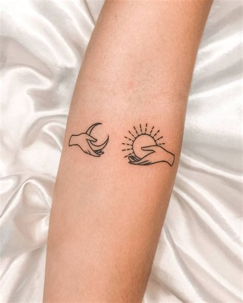 Tatuagem Sol E Lua Significado Casal - 105 fotos de tatuagem sol e lua lindas e variadas cheias de significado ...