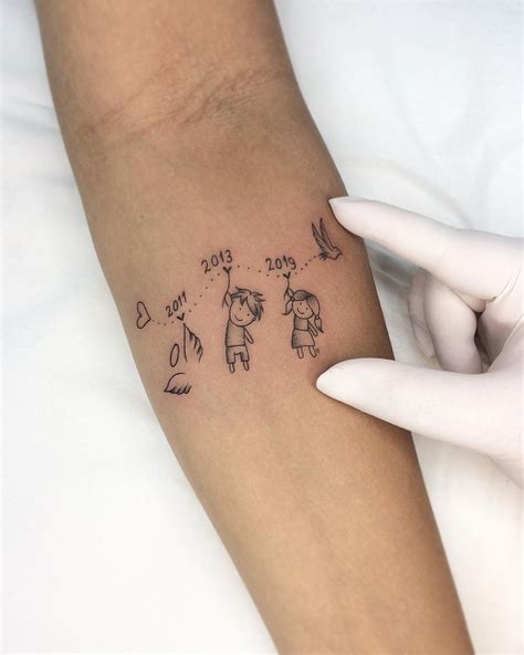 Tatuagem Filhos Menino E Menina - Tatuagem para filhos: 29 inspirações para demonstrar o seu amor - Eu Total