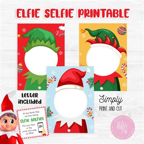 Printable Elf On The Shelf Face | Fanny Printable