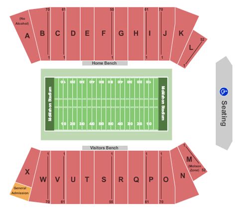 McMahon Stadium Seating Chart | Star Tickets
