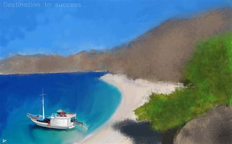 Greek Landscape Painting at PaintingValley.com | Explore collection of ...