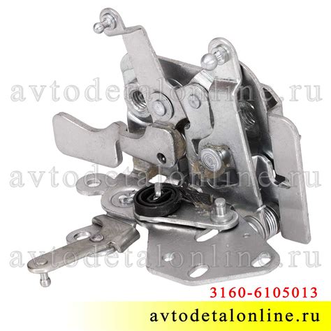 Дверной замок УАЗ Патриот 3160-6105013-10 передний, левый, внутренний