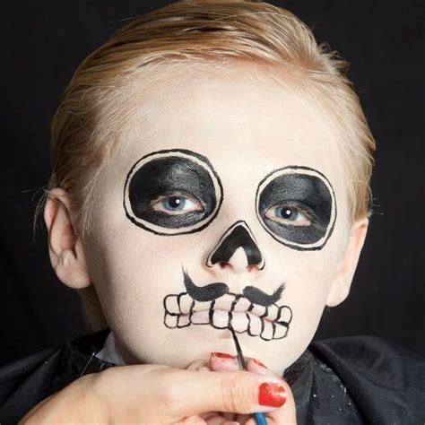 Maquiagem De Esqueleto Infantil - Pin auf Maquiagem infantil da sil
