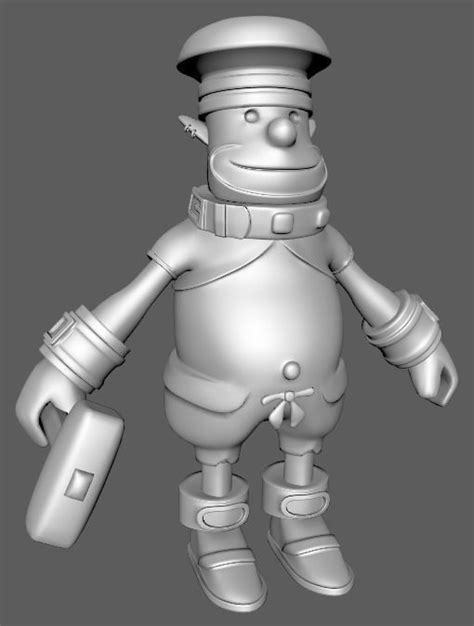 cinna  ffix  model  printable cgtrader