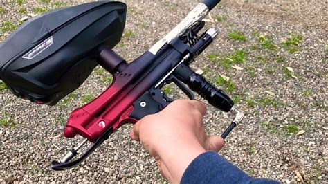 dye reflex autococker shooting video youtube