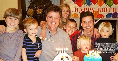 Donny Osmond Celebrates Birthday with His Son Chris & Grandkids — Fans ...