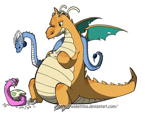 Dragonite by Wakettina on DeviantArt