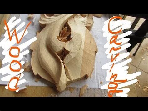 Как ожывить листик. Слабонервным НЕ СМОТРЕТЬ!) рЕЗЬБА ПО дЕРЕВУ. - YouTube