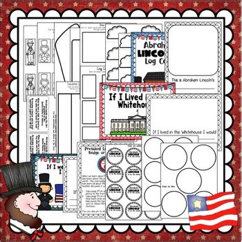 President's Day Abraham Lincoln Log Cabin Craft by Little Kinder Bears