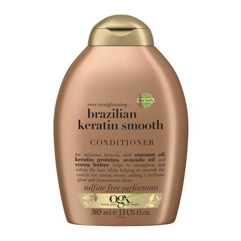 Кондиционер для волос OGX Brazilian Keratin Smooth для укрепления волос ...