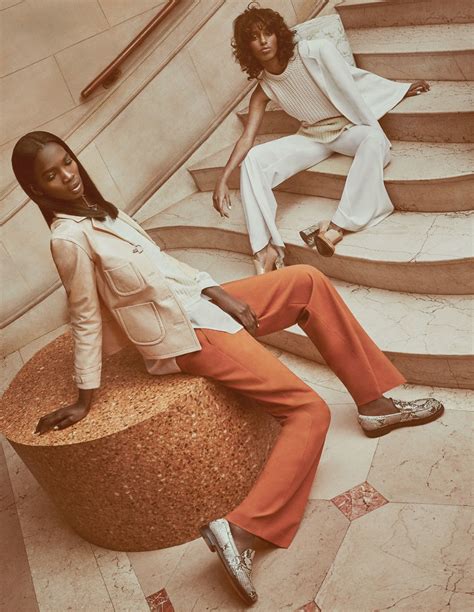 Aamito Lagum & Senait Gidey in W Magazine May 2015 by Charlotte Wales