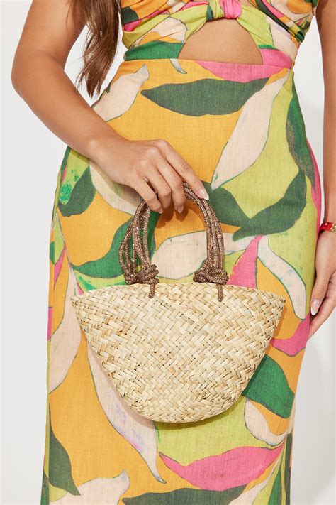 Pool Suite Tote Bag - Natural/Combo | Fashion Nova