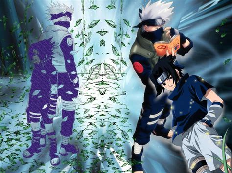 kakashi  sasuke  thesnader  deviantart