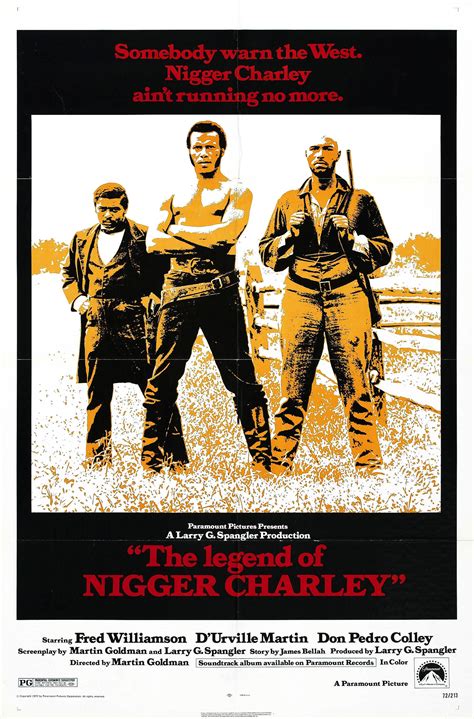 The Legend of Nigger Charley Poster 1: Full Size Poster Image | GoldPoster