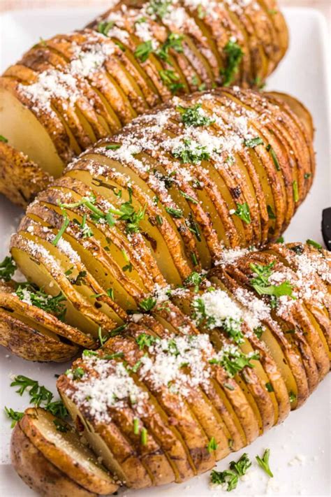 Hasselback Potatoes - The Suburban Soapbox