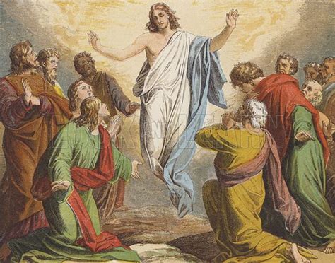 The Ascension of Jesus Christ stock image | Look and Learn