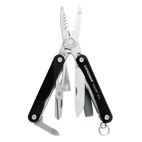 NEW LEATHERMAN SQUIRT ES4 BLACK 9IN1 ELECTRICIAN MULTITOOL W/ WIRE ...
