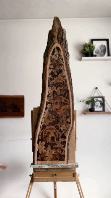 Explore the Beauty of Wood Artistry and Craftsmanship! | Wood burning ...