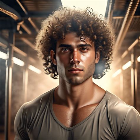 creative hairstyle ideas  curly hair men burst  style