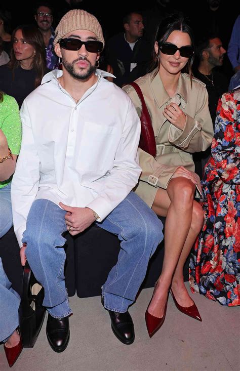 Bad Bunny and Kendall Jenner Make Their Fashion Week Couple Debut in