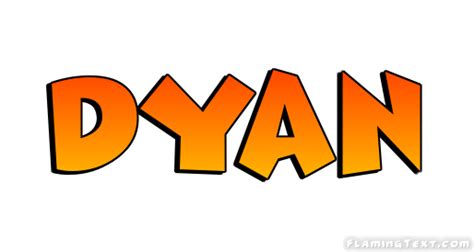 Dyan Logo | Free Name Design Tool from Flaming Text