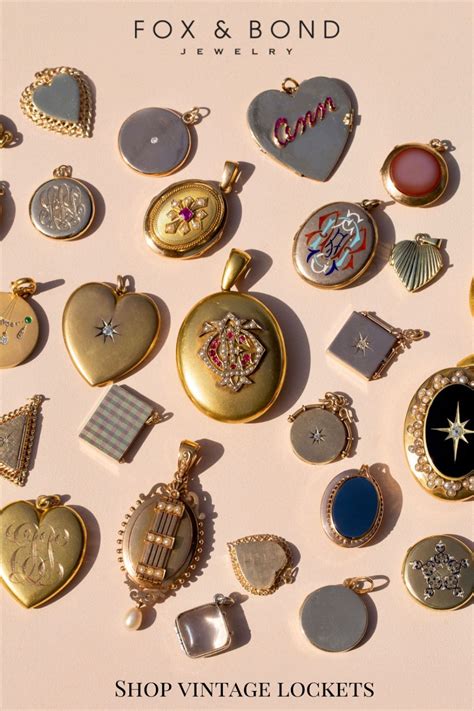 Vintage Lockets - Exquisite One-of-a-Kind Jewelry