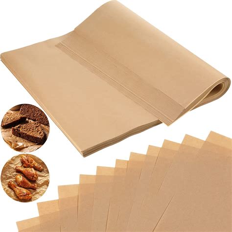 pcs greaseproof paper sheets baking paper burger paper sheets