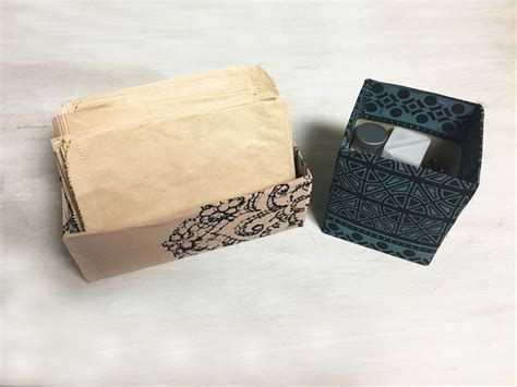 How To Transform Your Tissue Boxes Into Storage Bins | Tissue boxes, Storage bins, Fabric ...