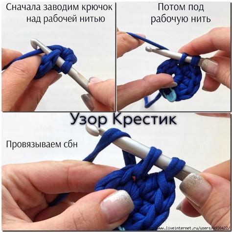 Сумка шоппер крючком