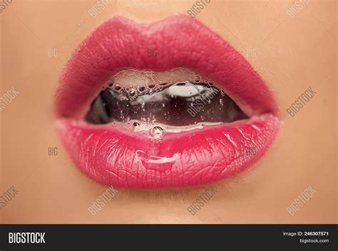 female lips close image photo  trial bigstock