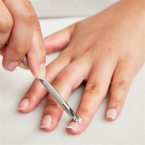 how to take off fake nails 8