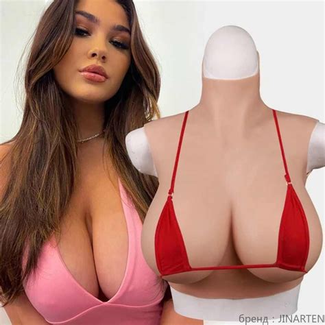 Силиконовая грудь реалистичная поддельная грудь 1/B, 2/C, 3/D, 4/F, 5/G ...