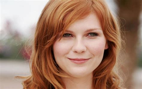 Wallpaper Kirsten Dunst, attrice, viso, sorriso HD: Widescreen: alta ...