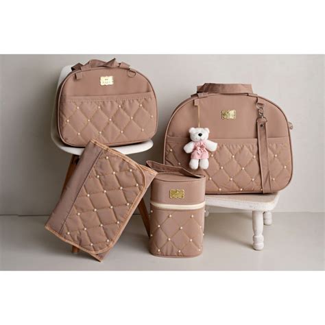 Mala De Bebe Para Maternidade - Kit Bolsa de Maternidade Mala para Bebê Material Térmico Impermeável ...